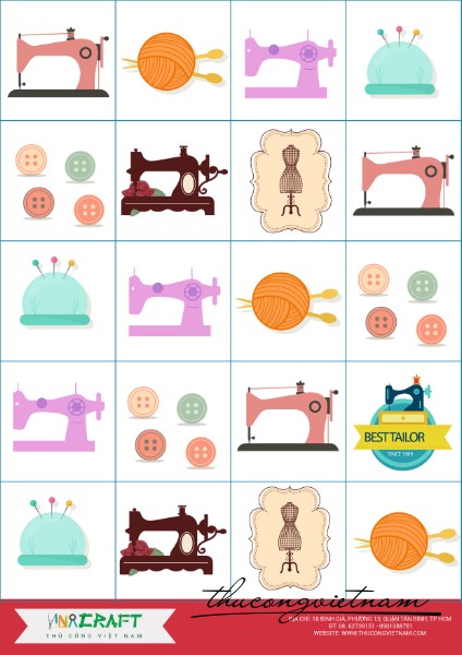 Sticker máy may mẫu 7